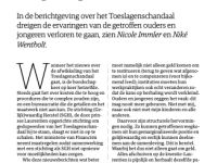 Wéér vergeten we te luisteren naar de gedupeerden in het Toeslagenschandaal