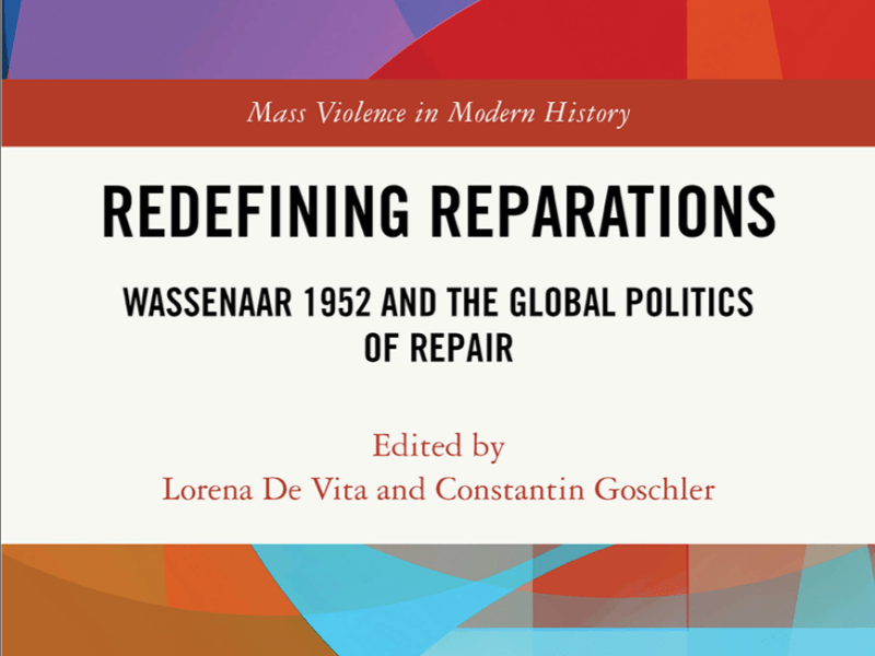 Holocaust Reparations. Scrutinizing “the Model” in Transitional&nbsp;Justice