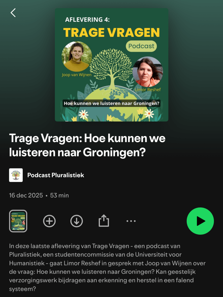 Podcast Trage Vragen: Hoe kunnen we luisteren naar&nbsp;Groningen?